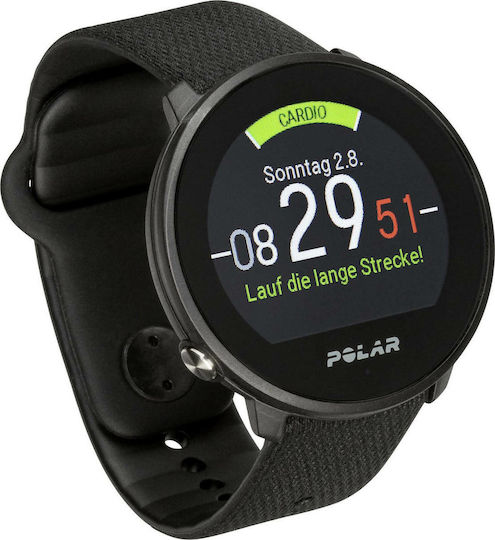 Polar Unite Wasserdicht Smartwatch mit Pulsmesser (Schwarz)