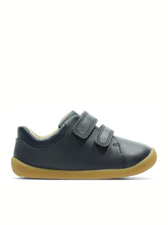 Roamer Craft Kids Sneakers Anatomic with Scratch Navy Blue