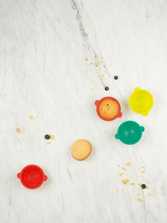 Lilliputiens Φόρμα Ζαχαροπλαστικής για Cupcakes/Muffins από Σιλικόνη 10.5x5.5εκ. 6τμχ