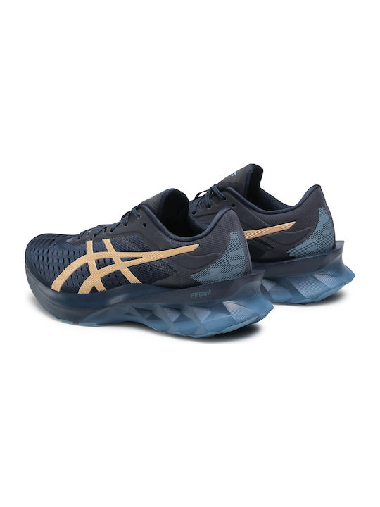 NovaBlast Damen Sportschuhe Laufen French Blue / Champagne