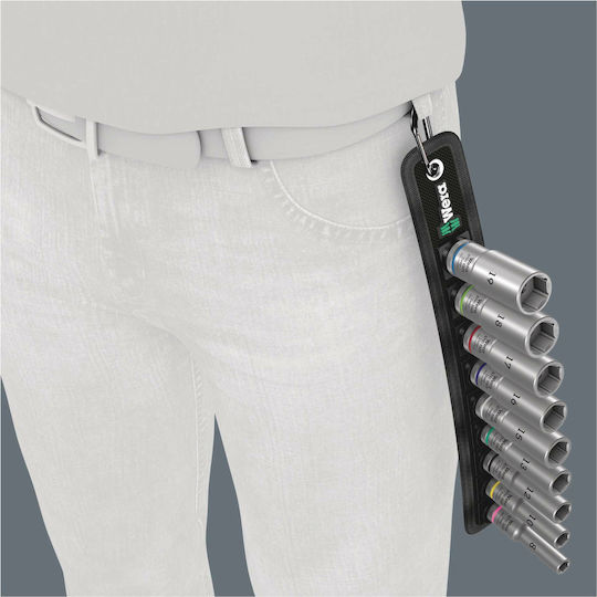 Wera Set 3/8" Belt B Deep