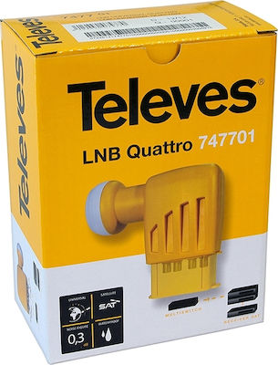 Televes Quattro LNB offset LNB 4 Ieșiri