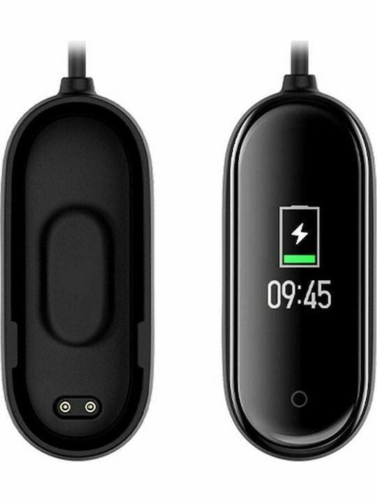 Ancus Wear Зарядно за Mi Band 3/Mi Smart Band 4 - Ми Банд 3/Ми Смарт Банд 4 Черен