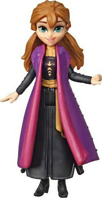 Hasbro Miniature Toy Disney Anna With Removable Cape Frozen for 3+ Years 10cm.