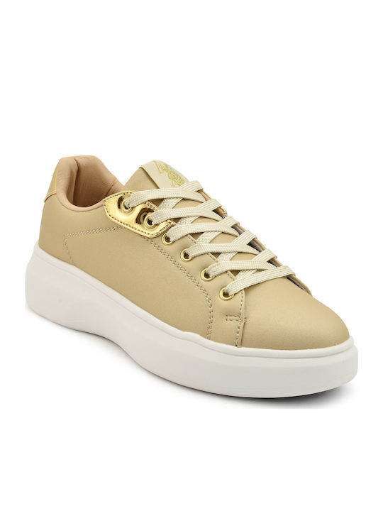 U.S. Polo Assn. Monique 1 Femei Sneakers Aurii