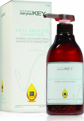 Saryna Key Anti Skeptic Shampoos Wiederaufbau/Ernährung für Alle Haartypen 1x500ml