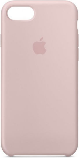 Apple Silicone Case Umschlag Rückseite Silikon Rosa (iPhone 8/7 Plus)