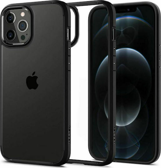 Spigen Ultra Hybrid Back Cover Plastic 2mm Black (iPhone 12 Pro Max)