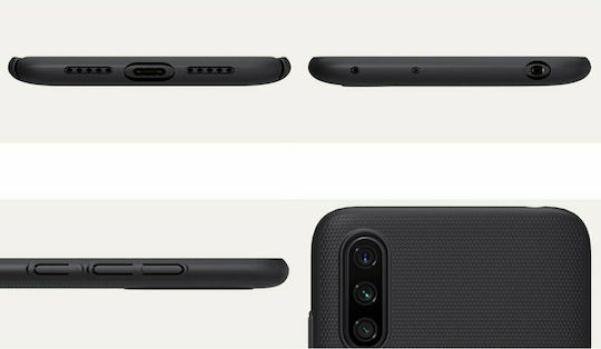 Nillkin Super Frosted Задна корица Пластмаса Черен (Xiaomi Mi A3)