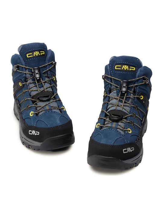 Kids Waterproof Hiking Boots Rigel Mid Navy Blue