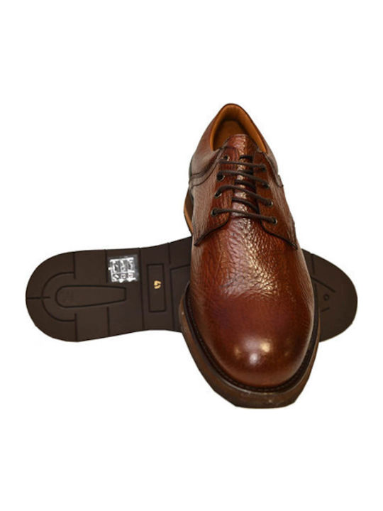 Men's Leather Casual Shoes Brown