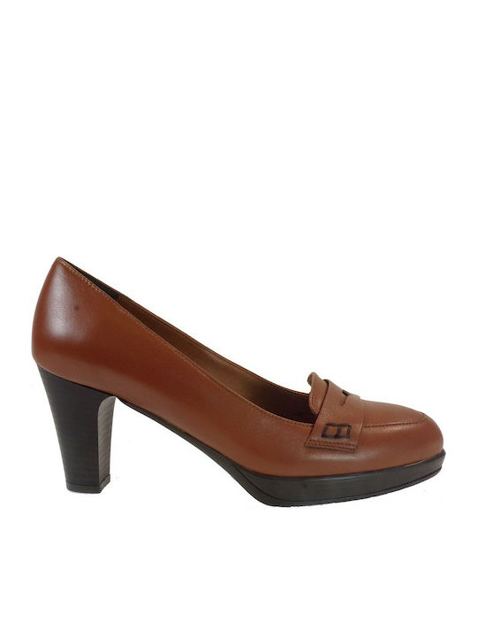 Katia Shoes Κ42-5098 Leder Pumps Braun