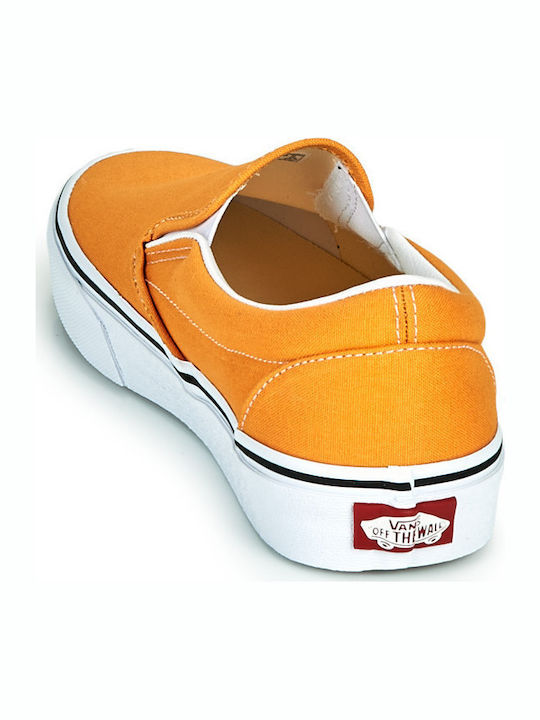 Classic Women's Canvas Slip-Ons Golden Nugget/True White