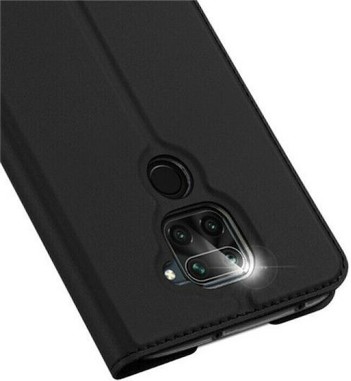 Dux Ducis Skin Pro Book Synthetic Leather Black (Redmi Note 9)