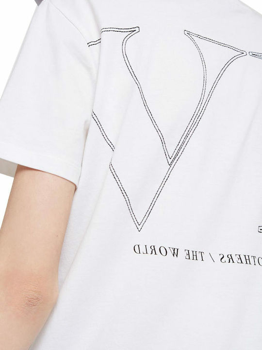 Paris Γυναικείο T-shirt Λευκό