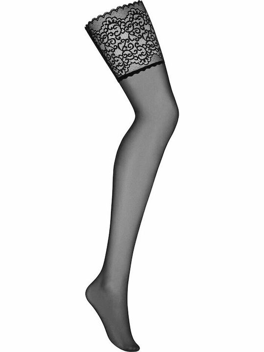 Obsessive Ailay Sexy Κάλτσες Μαύρες