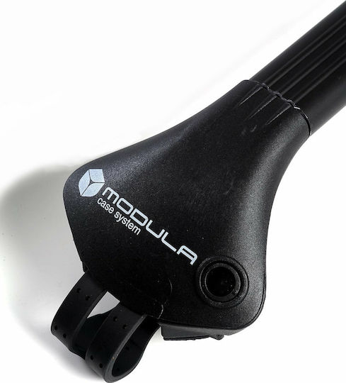 Modula Aluminum Car Roof Bars 119cm for Seat Altea for Cars with Factory Roof Rack Legs Black