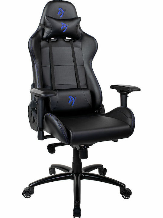 Arozzi Verona Signature PU Καρέκλα Gaming Δερματίνης με Ρυθμιζόμενα Μπράτσα Μαύρη