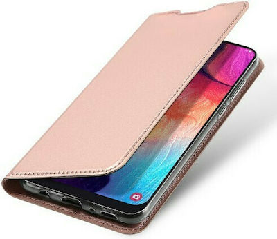 Dux Ducis Skin Pro Synthetic Leather Book Rose Gold (Galaxy A50)