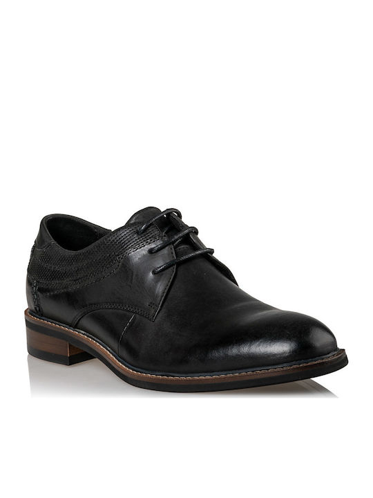 Ego Shoes Men's Leather Casual Shoes Black