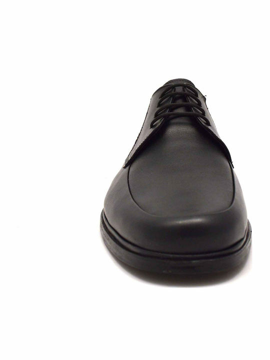 Leder Herren Freizeitschuhe Anatomisch Schwarz