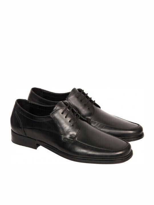 Leder Herren Freizeitschuhe Anatomisch Schwarz
