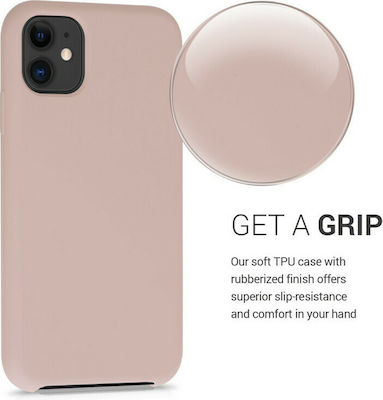 KWmobile Flexible Silicone Back Cover Pink (iPhone 11)