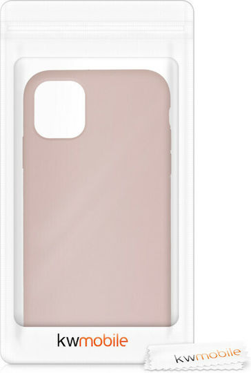 KWmobile Flexible Back Cover Σιλικόνης Ροζ (iPhone 11)