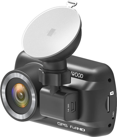 Kenwood Камера DVR за автомобил 1080P със дисплей 7" Wi-Fi GPS