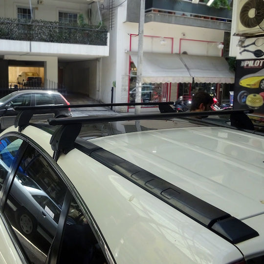 K39 K1 Pro 130cm. for Cars with Factory Bars (without Legs) Black
