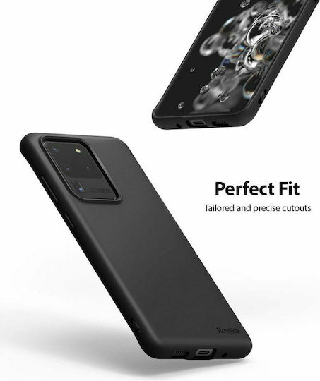 Ringke Air S Back Cover Σιλικόνης 1.3mm Μαύρο (Galaxy S20 Ultra)