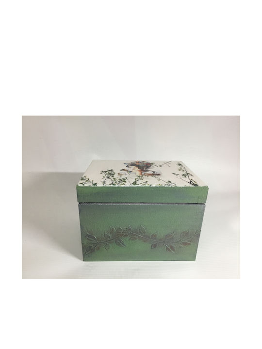 Wooden box Handmade 14,3x12x10