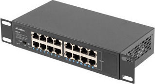 Lanberg RSGE-16 Unmanaged L2 Switch με 16 Θύρες Gigabit (1Gbps) Ethernet
