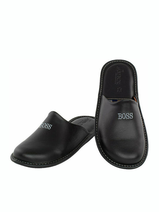 Castor Anatomic 4215.Κ Men's Slipper Black