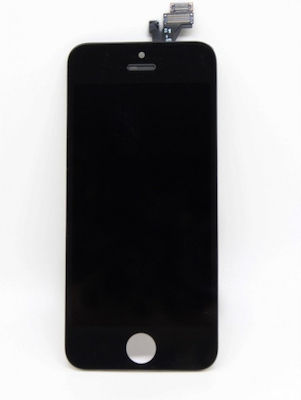 Οθόνη LCD mit Touchscreen für iPhone 5 (Schwarz)