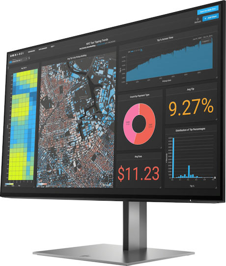 HP Z24f G3 IPS Monitor 23.8" FHD 1920x1080 με Χρόνο Απόκρισης 5ms GTG