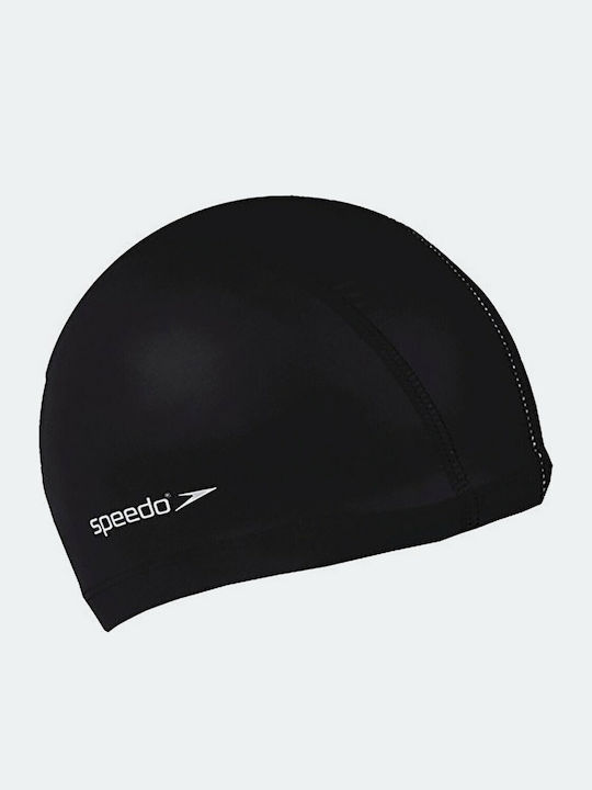 Speedo Classic 71008-0000 Polyester Adults Swimming Cap Black