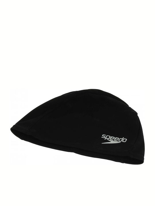 Speedo Classic 71008-0000 Polyester Adults Swimming Cap Black