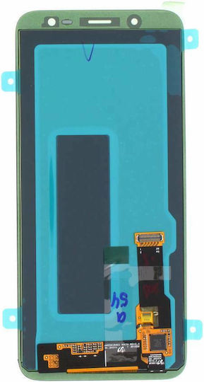 Samsung Οθόνη με Μηχανισμό Αφής για Galaxy J6 (Μαύρο)