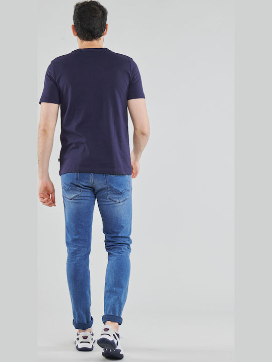 T-shirt Navy Μπλε