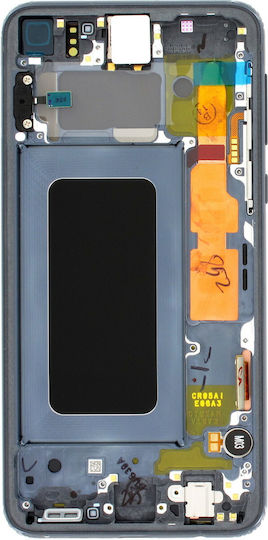 Samsung Οθόνη με Μηχανισμό Αφής και Πλαίσιο για Galaxy S10e (Μαύρο)