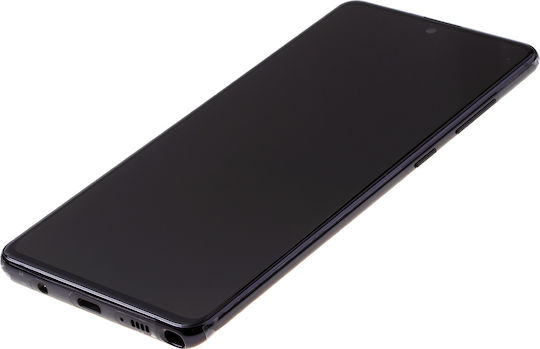 Samsung Οθόνη με Μηχανισμό Αφής και Πλαίσιο για Galaxy Note 10 Lite (Μαύρο)