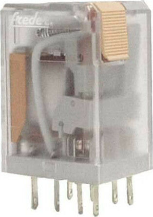 Adeleq Βιομηχανικό Ρελέ Λυχνίας 48V 8 Πόδια 48V DC 11-24808
