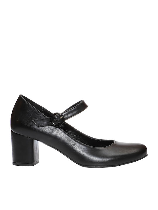 Envie Shoes Pantofi cu toc cu Baretă & Chunky Toc mediu Negru