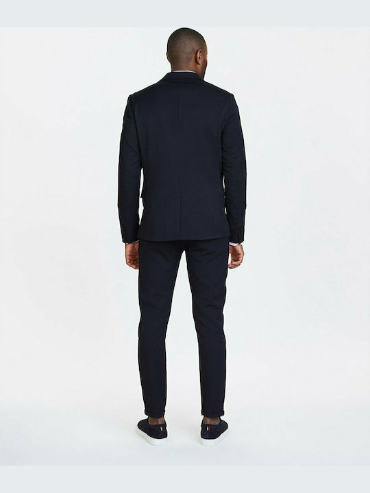 Les Deux Men's Suit Jacket Slim Fit Navy Blue