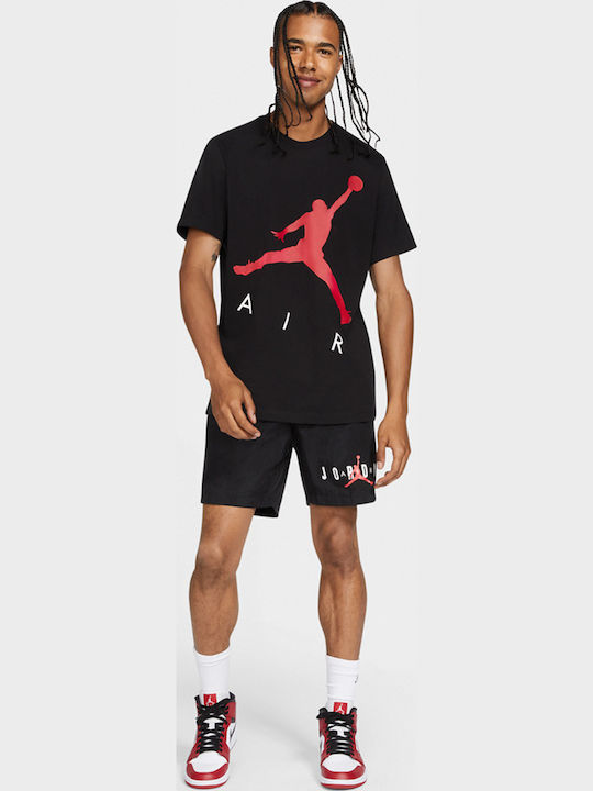 Jumpman Air Hbr Αθλητικό T-shirt Μαύρο