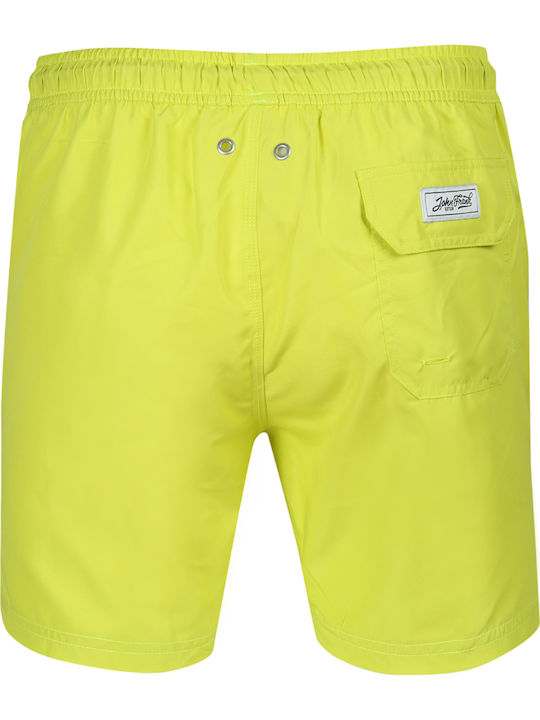 John Frank Men's Swimwear Shorts Yellow