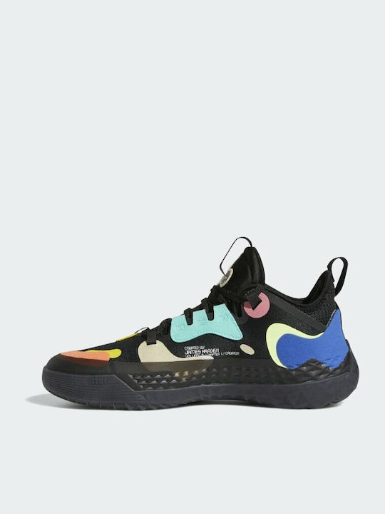 Harden Vol.5 Futurenatural Niedrig Basketballschuhe Core Black / Cloud White / Royal Blue