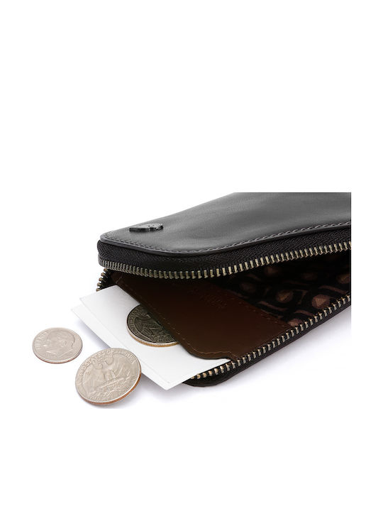 Card Pocket Portofel bărbătesc Carduri Negru