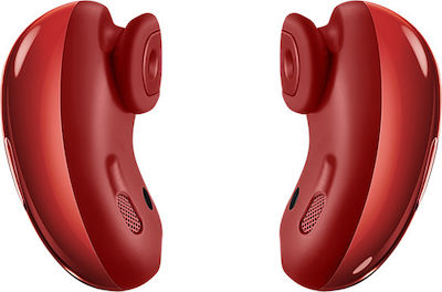 Samsung Galaxy Buds Live Bluetooth-Freisprecheinrichtung Kopfhörer mit Schweißresistenz und Ladeetui Mystic Red